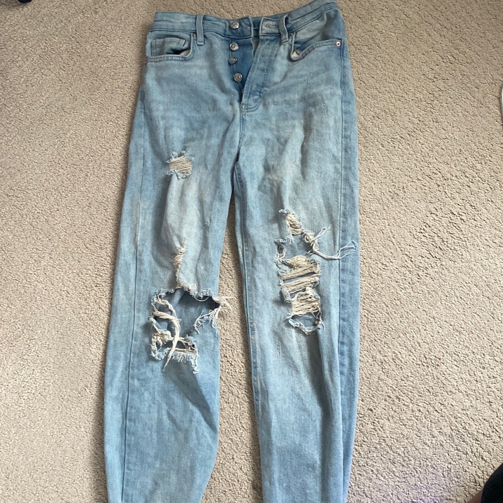 light blue jeans (target)